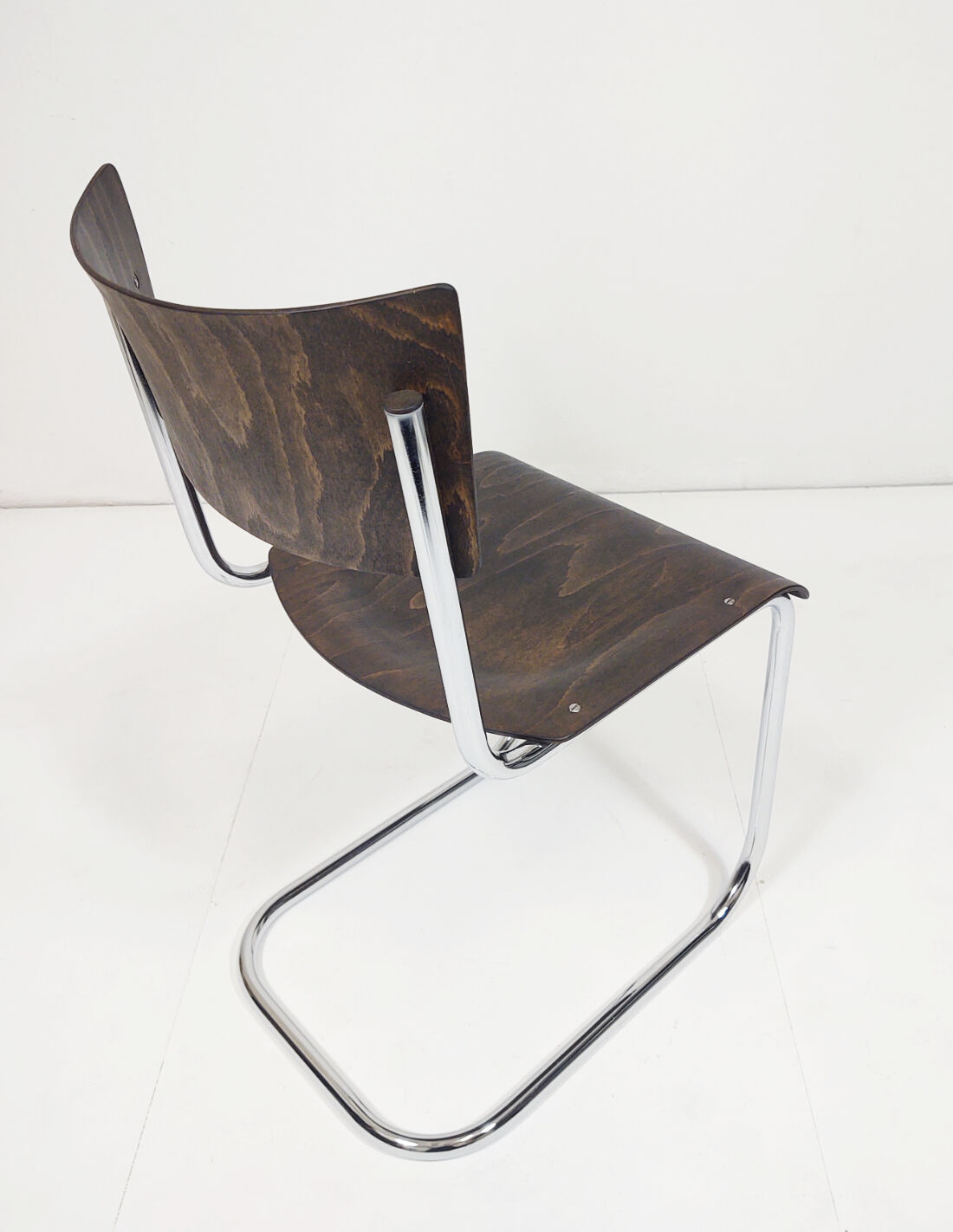 Tubular steel cantilever chair by Mart Stam