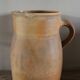 Vintage artisanal terracotta jug
