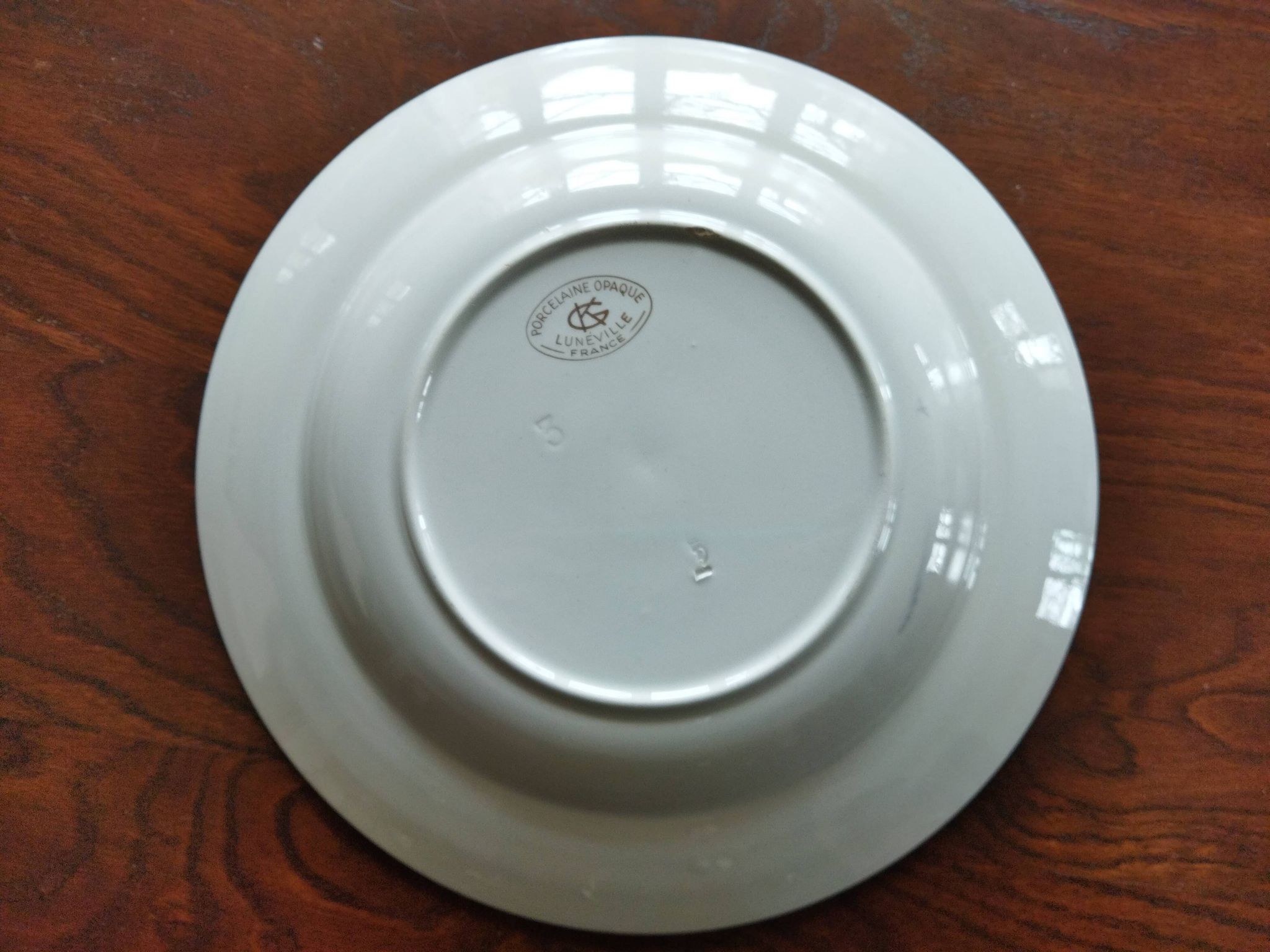 Shallow dish KG Lunéville