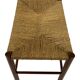 Vintage Stool Danish Papercord Rope Stool Mid Century Ottoman