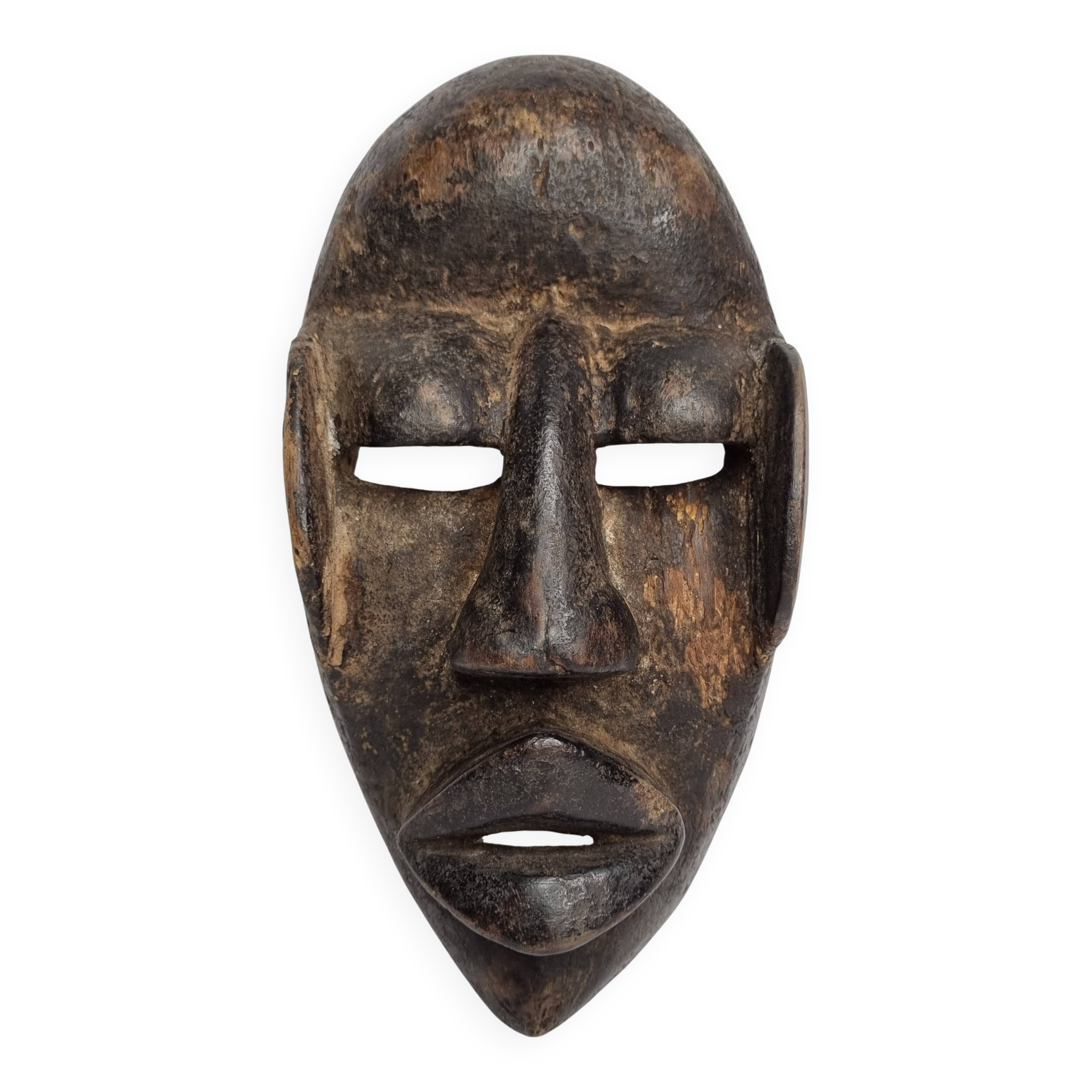 Dan Mask - Ivory Coast - Mid-20th century - Carved wood, 24 cm