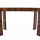Art Deco walnut coffee table, Poland, 1960s