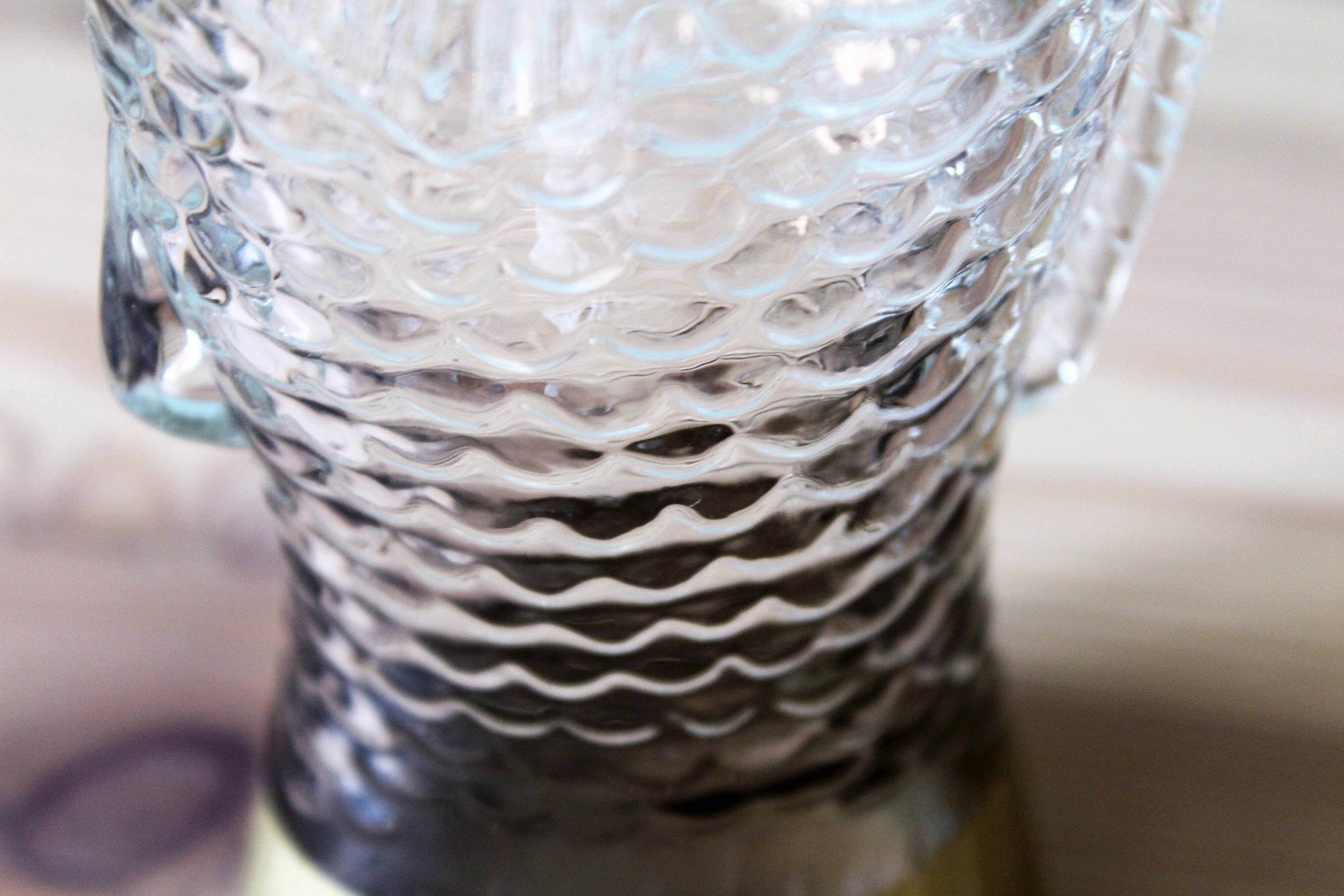 Vintage fish-shaped bottle