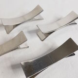 Four knife holders, Letang Remy, Inox