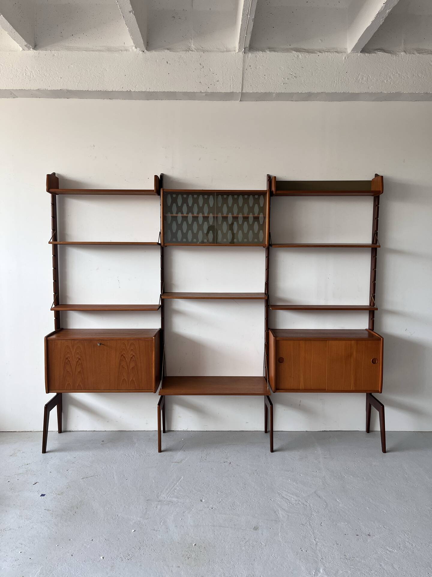 Scandinavian Bookcase by John Texmon, 1960’s, Mid Century, Norway