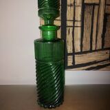 Italian vintage glass bottle