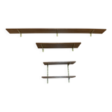 1950s design oak shelving unit.