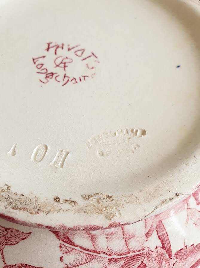 Broc ancien Terre de Fer modèle Pavot Longchamp