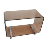 Table basse en plexiglas Roche Bobois année 70
