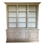 Bookcase, ecru wood, Basic Line brand by Luc Meganck