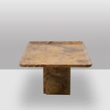 Rectangular coffee table in Sarrancolin marble. Contemporary work