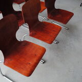 Set of 9 Pagolz style chairs