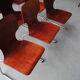 Lot de 9 chaises style Pagolz