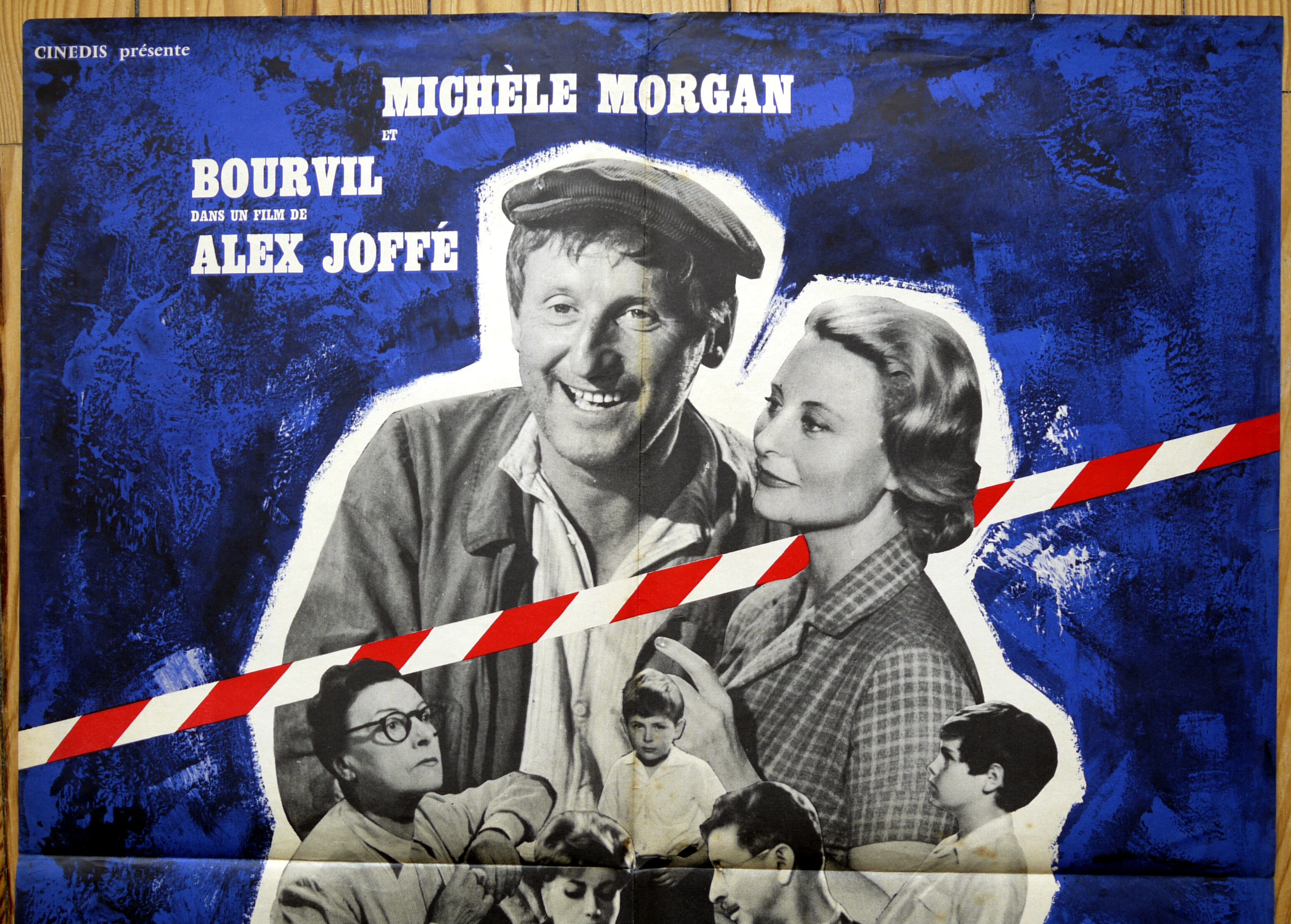 Original cinema poster "Fortunat" Michèle Morgan, Bourvil