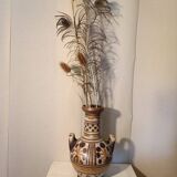 Vase amphore vintage en céramique d'art italienne