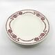 6 assiettes à dessert • Digoin Sarreguemines • 1920-1950