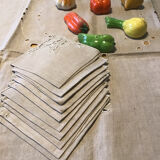 Tablecloth and 10 towels