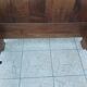 Empire style mahogany bed