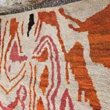 Handmade wool rug from Morocco 3 x 2 m