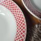 Lot n°2 Six soup plates FB85 Badonviller