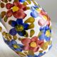 Hand painted ceramic milk jug, oiler