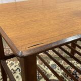70s teak coffee table