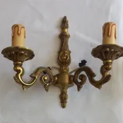 Lot de deux appliques murales