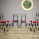 Set of 6 chairs, 1950s