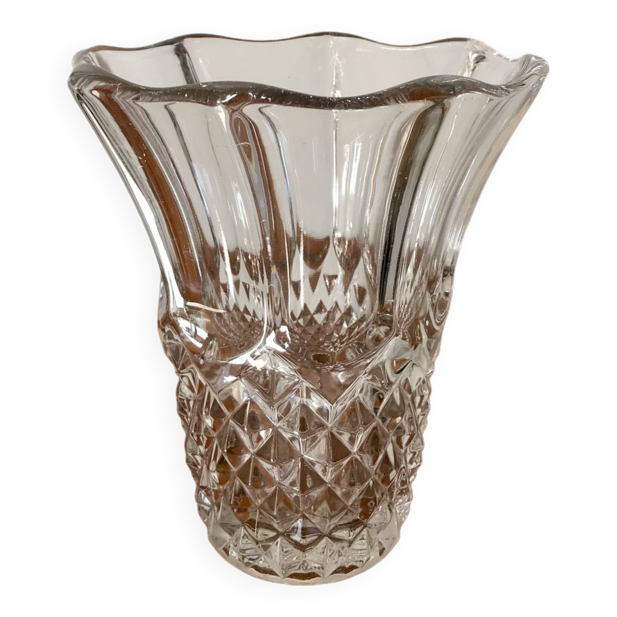 Vase évasé art déco années 30