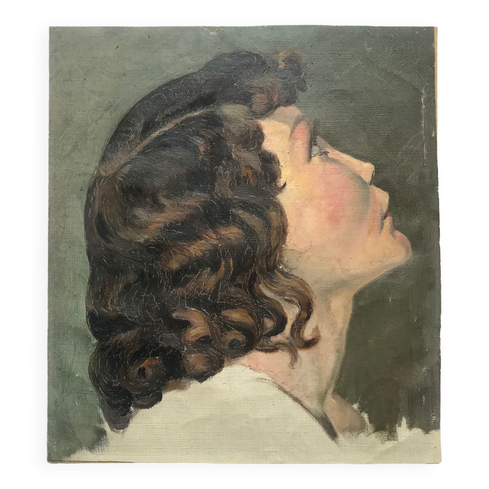 Painting portrait of a woman 1930-40