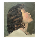 Tableau portrait de femme 1930-40