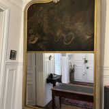 Grand trumeau ancien – Nature morte attribuable à l’école de Meiffren Comte