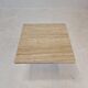 Italian coffee table in travertine, 1980s
