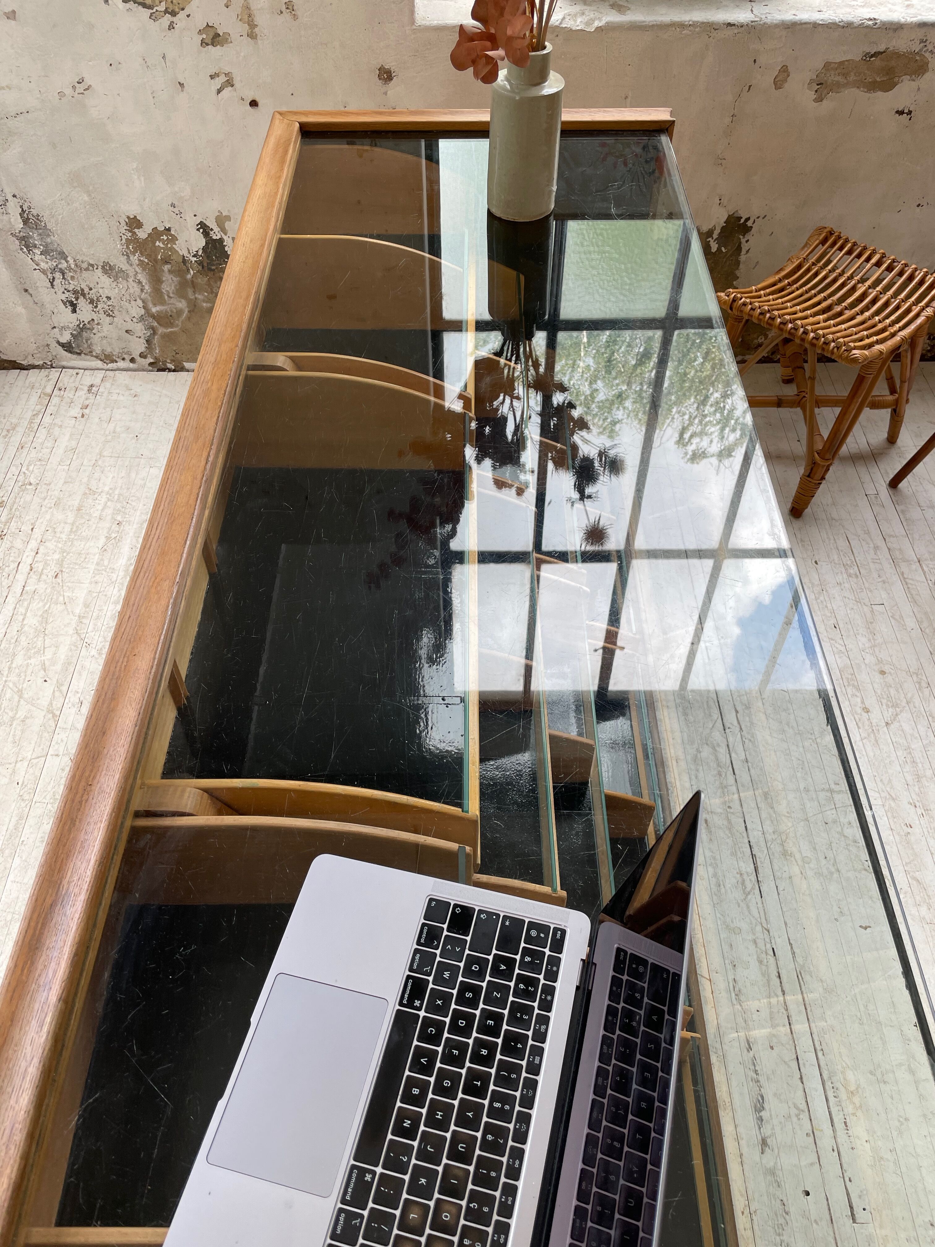 Glass trading post 50s