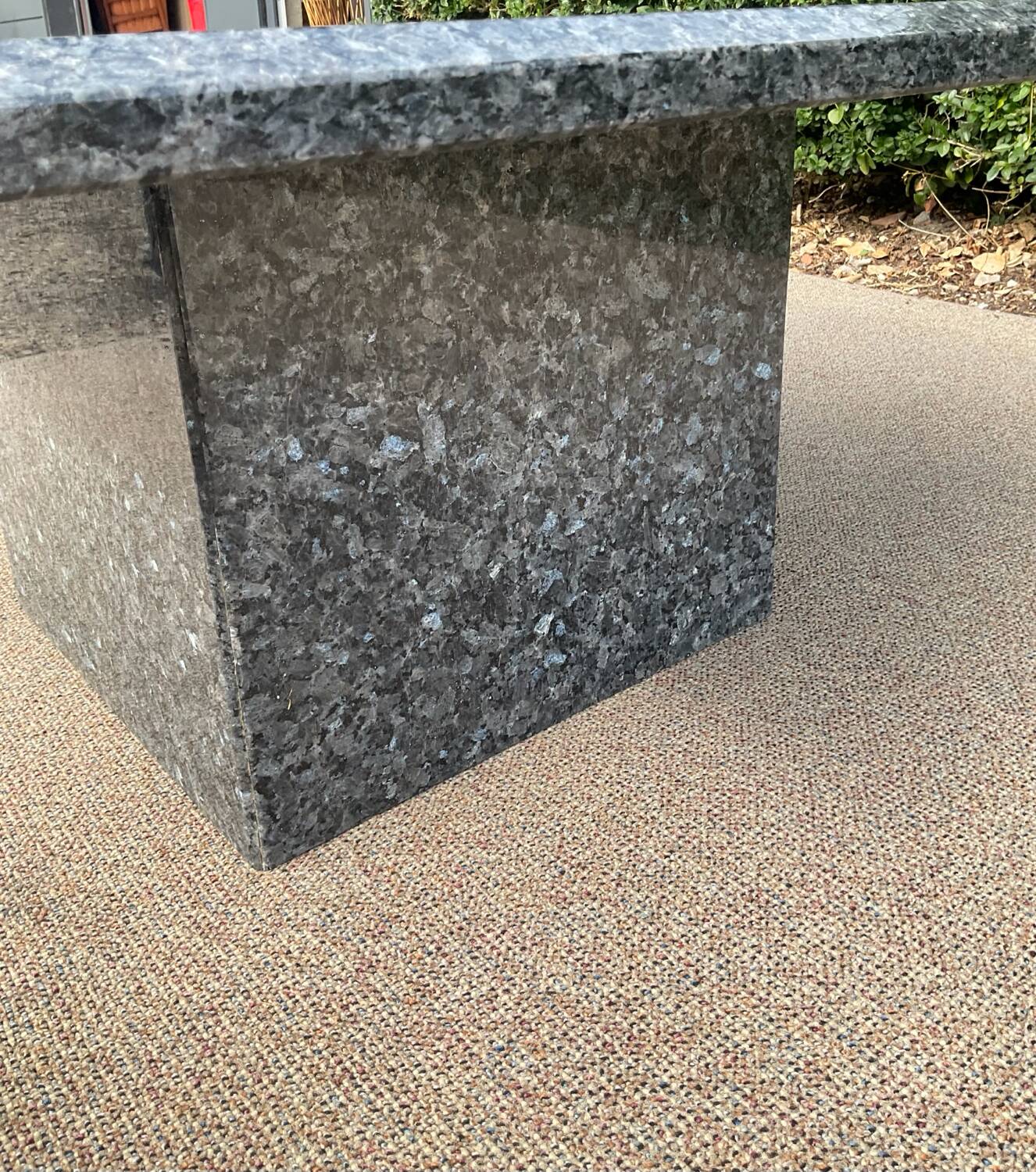 Granite coffee table from the 1980s