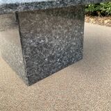 80s granite coffee table