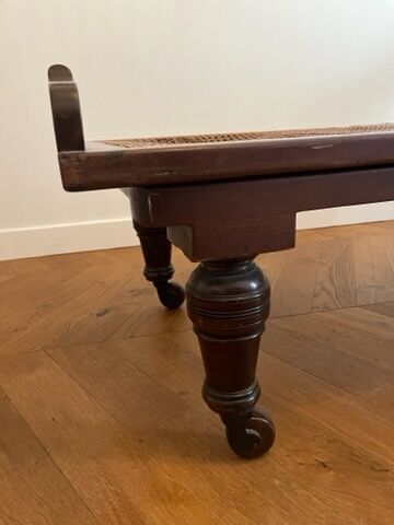 Victorian Antique Folding and Adjustable Divan