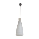 Suspension en verre du milieu du siècle années 1960