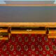 Louis XVI style desk, rosewood and violet wood