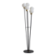 Five-globe opaline glass floor lamp by Arlus