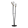 Five-globe opaline glass floor lamp by Arlus
