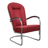 Fauteuil Bauhaus modèle AA par W.H. Gispen pour Dutch Originals, années 1990.