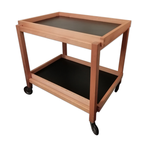 Table desserte roulante