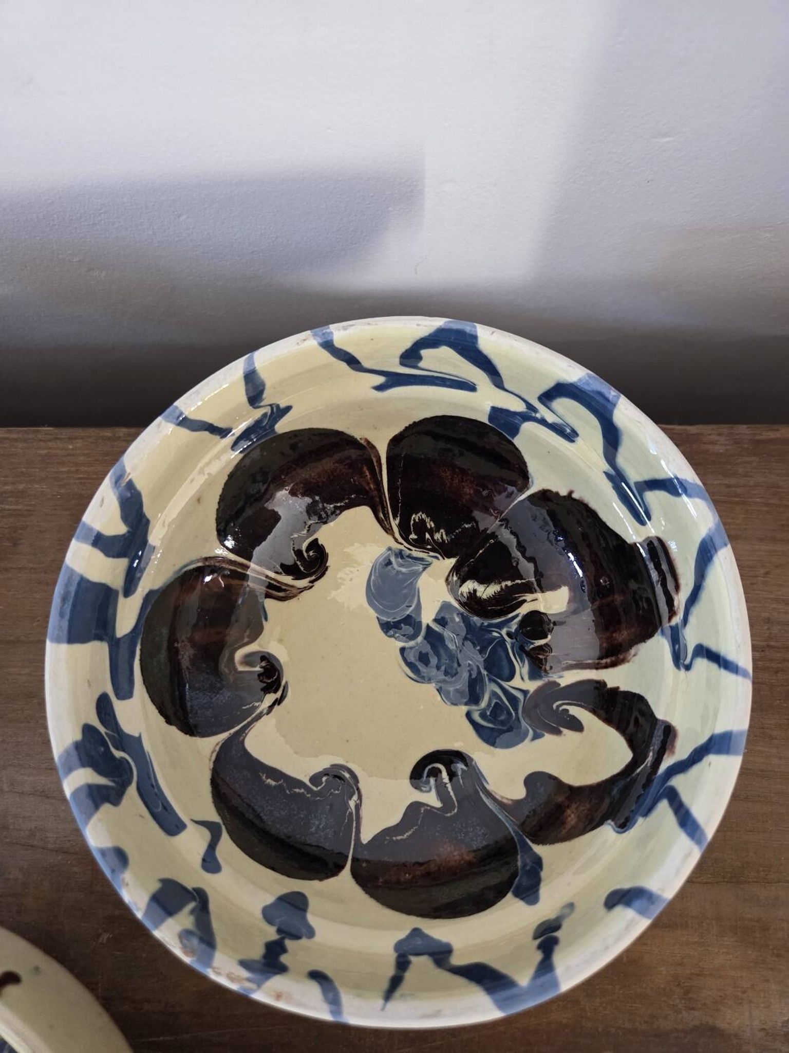 Set of 3 traditional Balkan ceramic bowls