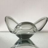 Sculptural Holmegaard bowl by Per Lutken, 1950