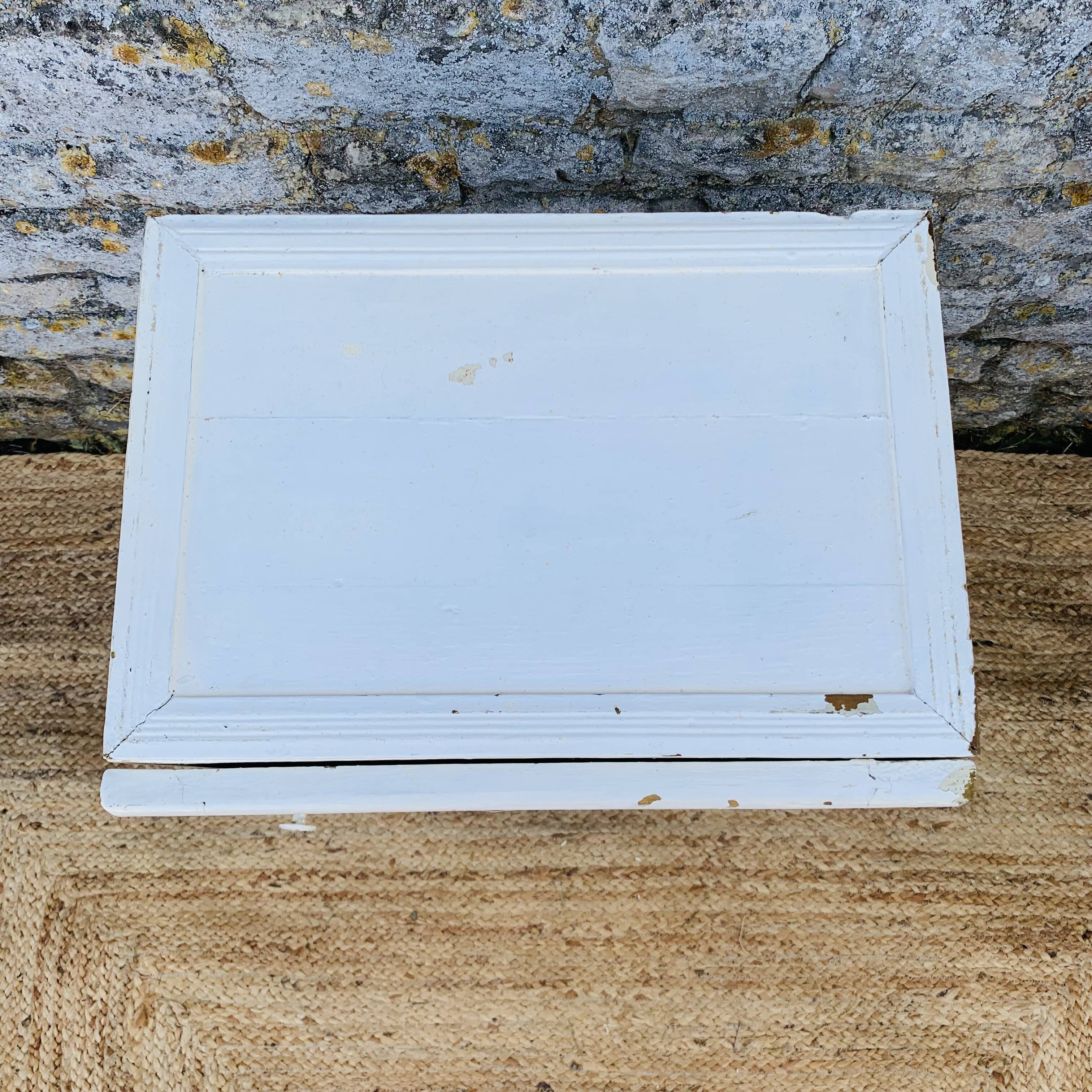 Small white Parisian piece of furniture