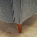 Grey armchair, Scandinavian design, production: Denmark