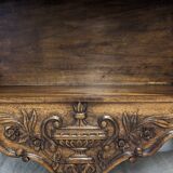 Shelf called "Estagnier Provençal" in Louis XV style walnut