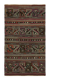 Turkish Handmade Vintage Anatolian Kilim 136 cm x 230 cm
