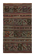 Turkish Handmade Vintage Anatolian Kilim 136 cm x 230 cm